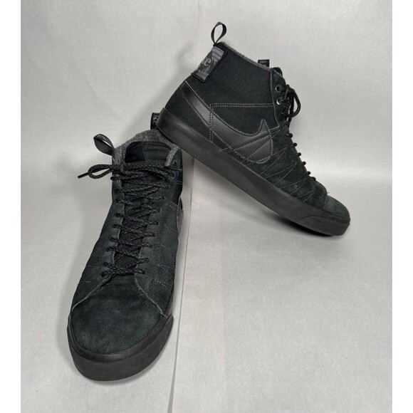 Nike SB Zoom Blazer Mid Mens Size 11 Acclimate Pack Triple Black DC8903-002 main image 7